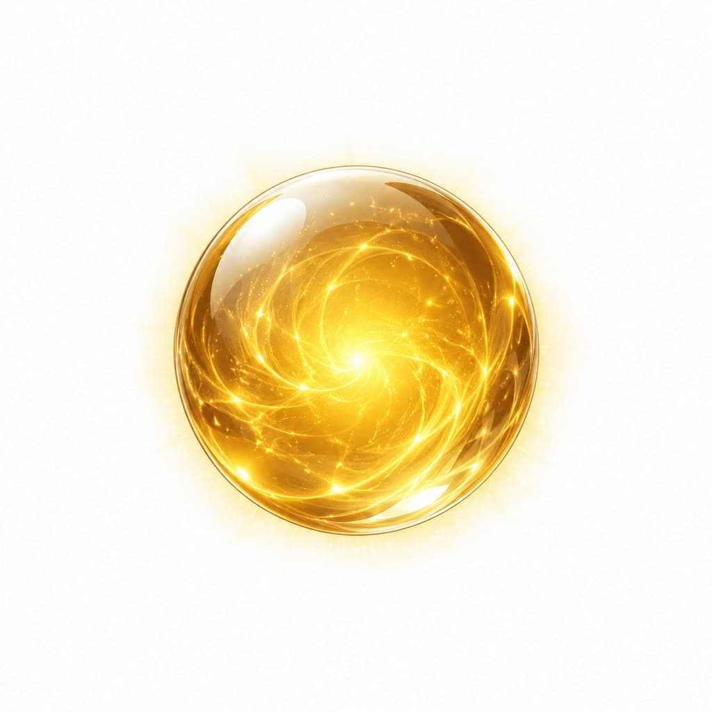 玄幻修仙 舍利子 金色 光晕 正面