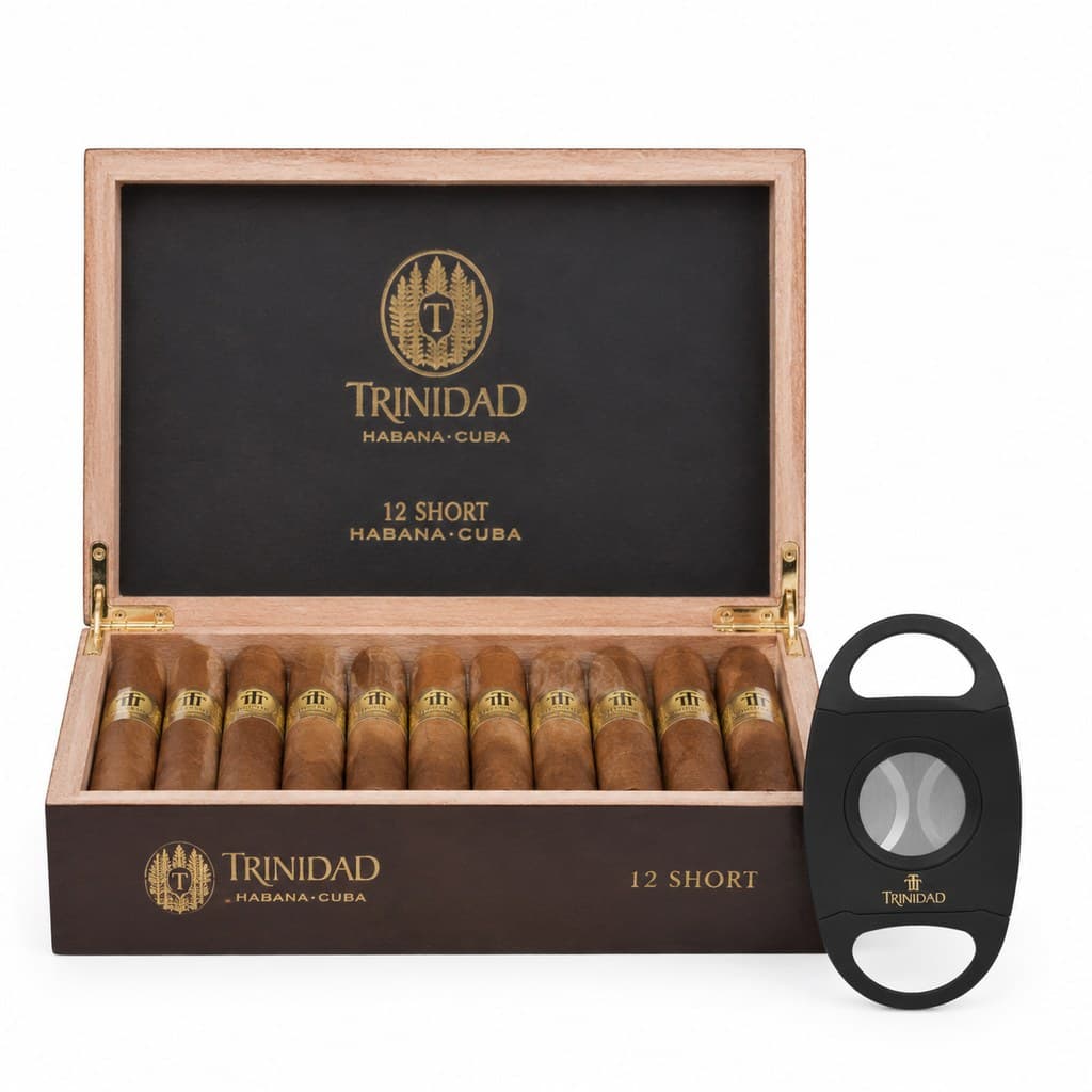 cigar cutter and cigar box set