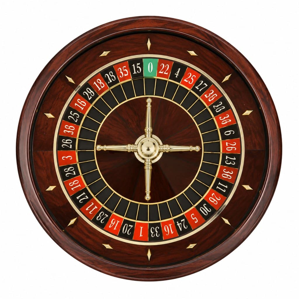 roulette wheel close-up
