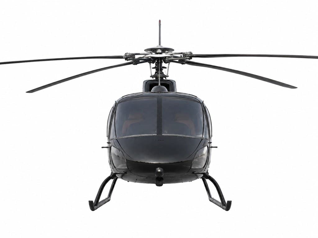 private helicopter used by cartel leadership