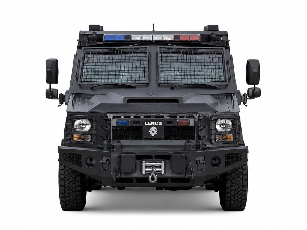 armored prisoner transport van