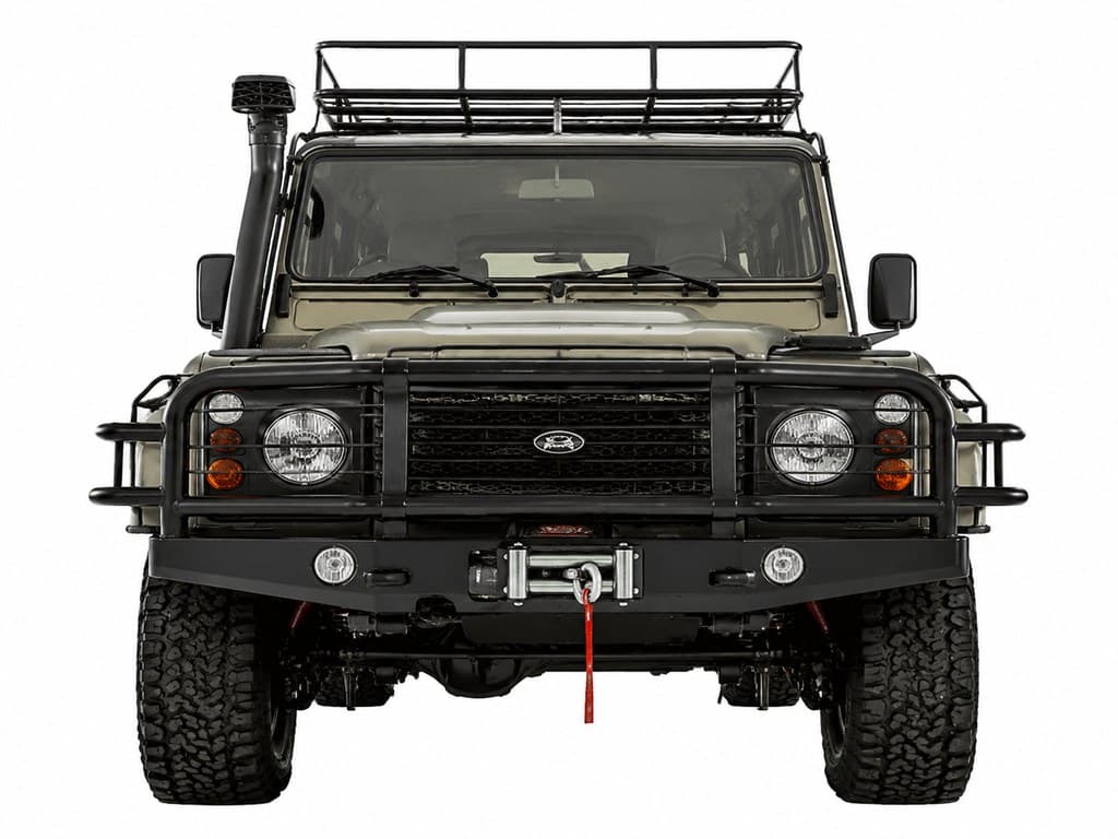 rugged off-road vehicle for jungle compound operations
