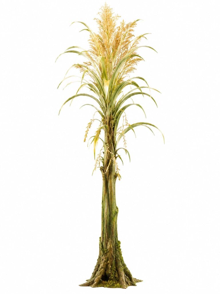 木禾 木禾 高大神禾 五寻 神禾 上古洪荒写实植物图 3D资产参考