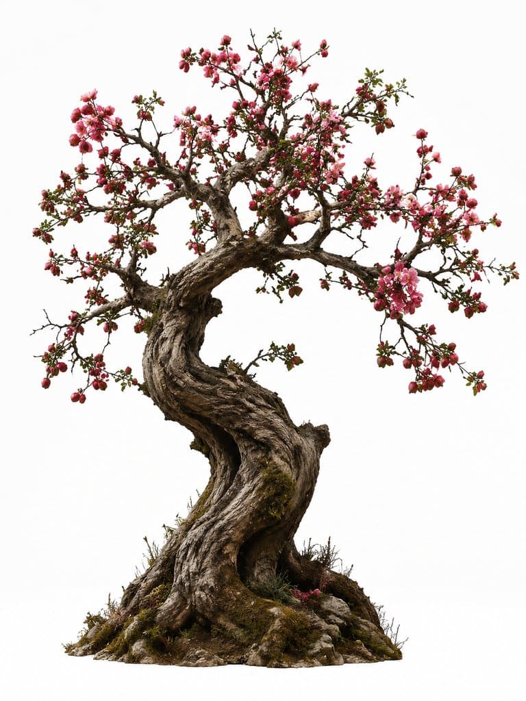 沙棠 沙棠 不溺 奇果树 奇木 上古洪荒写实植物图 3D资产参考
